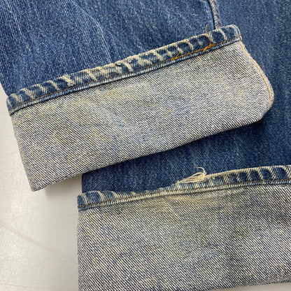 【現状渡し品】【メンズ】 501-0115 87年製 刻印524 BUTTON FLY ボタン フライ ブランクタブ 80S 501 DENIM PANTS デニム パンツ ズボン ボトムス 157-260328-ya-06-izu サイズ：34×30 カラー：インディゴ 万代Net店