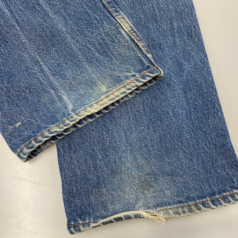 【現状渡し品】【メンズ】 501-0115 87年製 刻印524 BUTTON FLY ボタン フライ ブランクタブ 80S 501 DENIM PANTS デニム パンツ ズボン ボトムス 157-260328-ya-06-izu サイズ：34×30 カラー：インディゴ 万代Net店