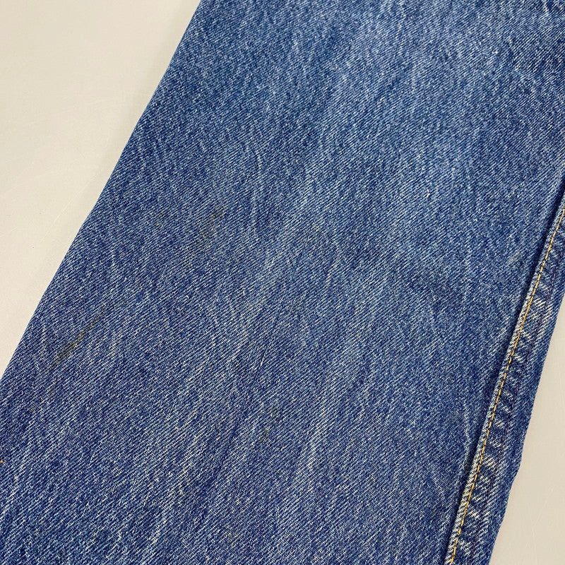 【現状渡し品】【メンズ】 501-0115 87年製 刻印524 BUTTON FLY ボタン フライ ブランクタブ 80S 501 DENIM PANTS デニム パンツ ズボン ボトムス 157-260328-ya-06-izu サイズ：34×30 カラー：インディゴ 万代Net店