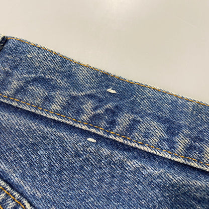【現状渡し品】【メンズ】 501-0115 87年製 刻印524 BUTTON FLY ボタン フライ ブランクタブ 80S 501 DENIM PANTS デニム パンツ ズボン ボトムス 157-260328-ya-06-izu サイズ：34×30 カラー：インディゴ 万代Net店