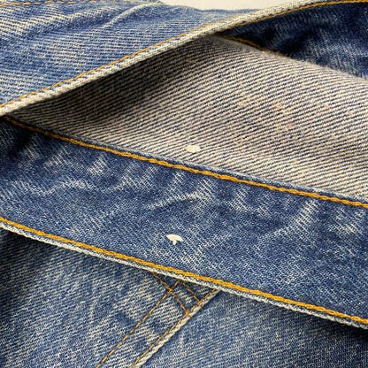 【現状渡し品】【メンズ】 501-0115 87年製 刻印524 BUTTON FLY ボタン フライ ブランクタブ 80S 501 DENIM PANTS デニム パンツ ズボン ボトムス 157-260328-ya-06-izu サイズ：34×30 カラー：インディゴ 万代Net店