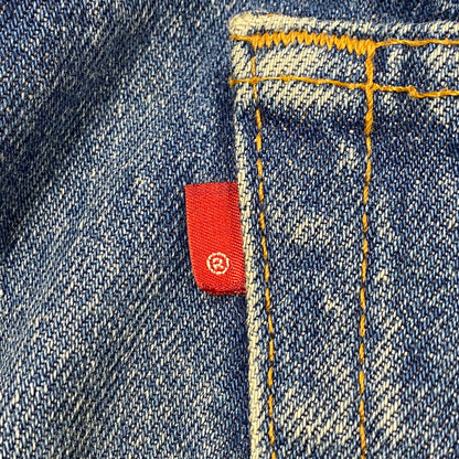【現状渡し品】【メンズ】 501-0115 87年製 刻印524 BUTTON FLY ボタン フライ ブランクタブ 80S 501 DENIM PANTS デニム パンツ ズボン ボトムス 157-260328-ya-06-izu サイズ：34×30 カラー：インディゴ 万代Net店