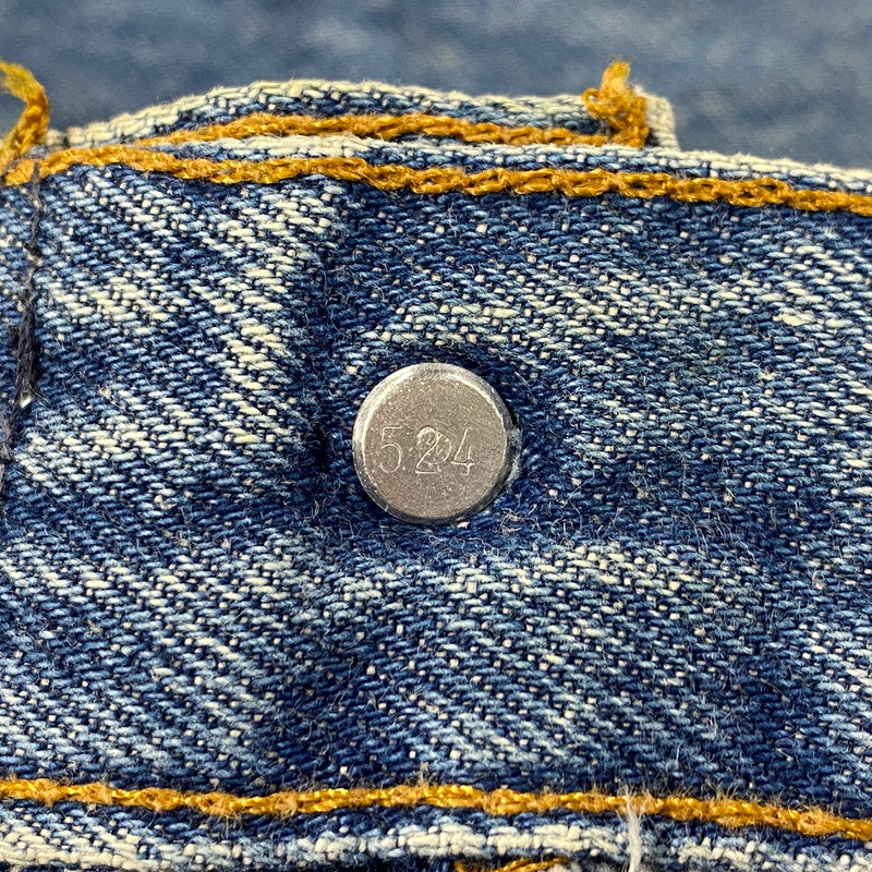 【現状渡し品】【メンズ】 501-0115 87年製 刻印524 BUTTON FLY ボタン フライ ブランクタブ 80S 501 DENIM PANTS デニム パンツ ズボン ボトムス 157-260328-ya-06-izu サイズ：34×30 カラー：インディゴ 万代Net店