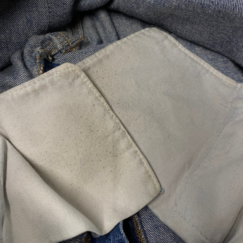 【現状渡し品】【メンズ】 501-0115 87年製 刻印524 BUTTON FLY ボタン フライ ブランクタブ 80S 501 DENIM PANTS デニム パンツ ズボン ボトムス 157-260328-ya-06-izu サイズ：34×30 カラー：インディゴ 万代Net店
