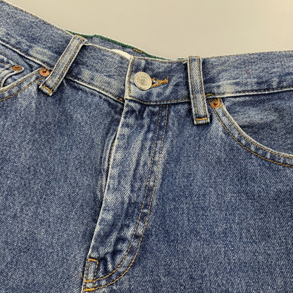 【中古品】【メンズ】 TOMMY JEANS トミー ジーンズ ETHAN イーサン 刺繍入り DENIM PANTS デニム パンツ ボトムス ズボン 158-260322-cs-21-izu サイズ：W28 L32 カラー：インディゴ 万代Net店