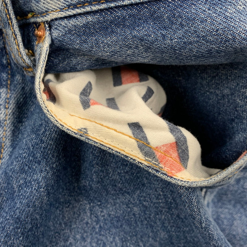 【中古品】【メンズ】 TOMMY JEANS トミー ジーンズ ETHAN イーサン 刺繍入り DENIM PANTS デニム パンツ ボトムス ズボン 158-260322-cs-21-izu サイズ：W28 L32 カラー：インディゴ 万代Net店