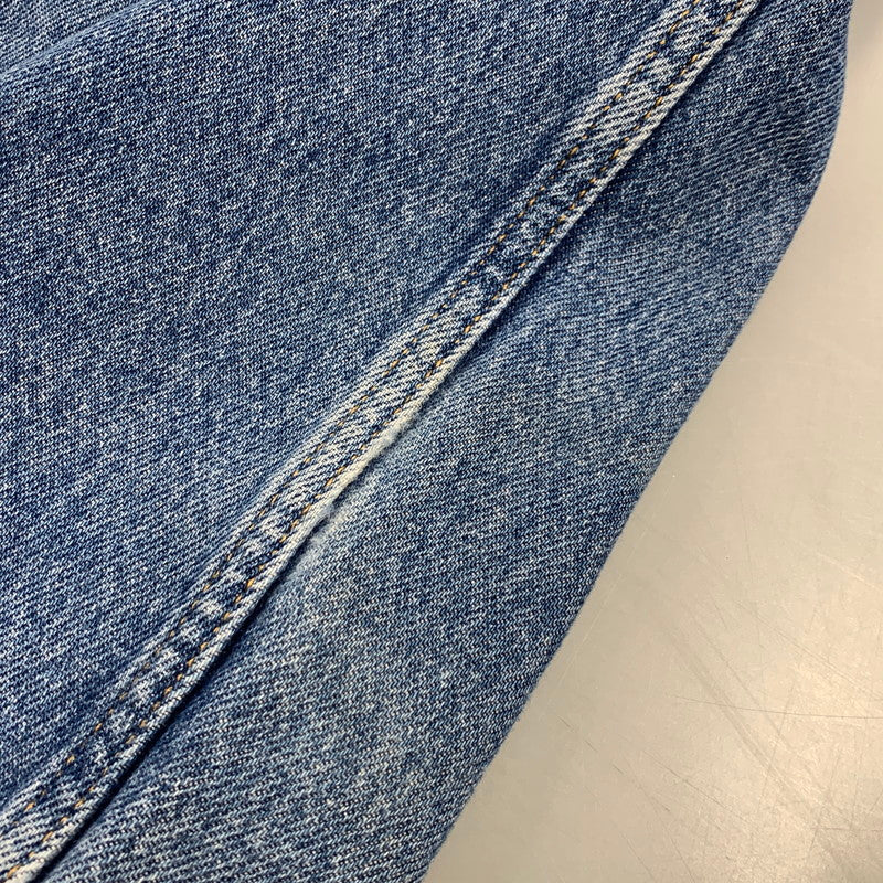 【中古品】【メンズ】 TOMMY JEANS トミー ジーンズ ETHAN イーサン 刺繍入り DENIM PANTS デニム パンツ ボトムス ズボン 158-260322-cs-21-izu サイズ：W28 L32 カラー：インディゴ 万代Net店