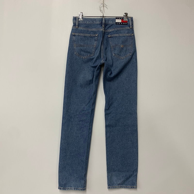【中古品】【メンズ】 TOMMY JEANS トミー ジーンズ ETHAN イーサン 刺繍入り DENIM PANTS デニム パンツ ボトムス ズボン 158-260322-cs-21-izu サイズ：W28 L32 カラー：インディゴ 万代Net店