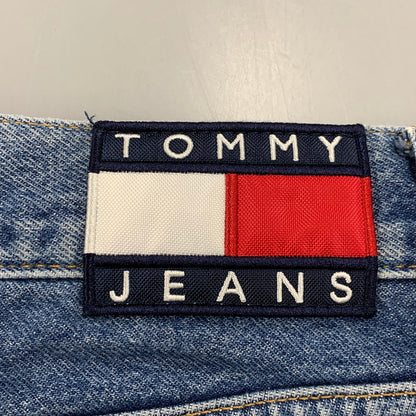 【中古品】【メンズ】 TOMMY JEANS トミー ジーンズ ETHAN イーサン 刺繍入り DENIM PANTS デニム パンツ ボトムス ズボン 158-260322-cs-21-izu サイズ：W28 L32 カラー：インディゴ 万代Net店