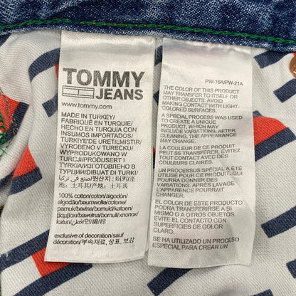 【中古品】【メンズ】 TOMMY JEANS トミー ジーンズ ETHAN イーサン 刺繍入り DENIM PANTS デニム パンツ ボトムス ズボン 158-260322-cs-21-izu サイズ：W28 L32 カラー：インディゴ 万代Net店