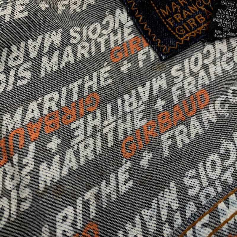 【中古品】【メンズ】 MARITHE FRANCOIS GIRBAUD マリテフランソワジルボー DENIM JACKET デニム ジャケット アウター 146-260320-kh-04-izu サイズ：XXL カラー：インディゴ 万代Net店