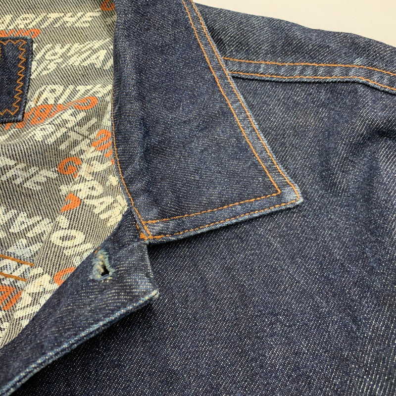 【中古品】【メンズ】 MARITHE FRANCOIS GIRBAUD マリテフランソワジルボー DENIM JACKET デニム ジャケット アウター 146-260320-kh-04-izu サイズ：XXL カラー：インディゴ 万代Net店