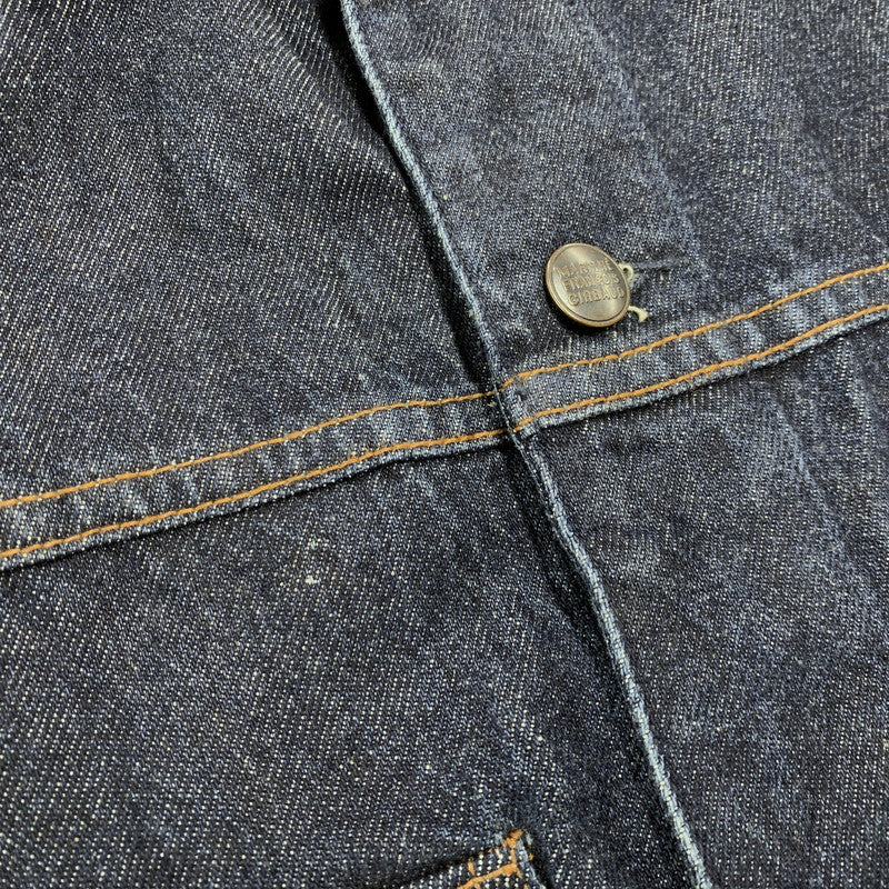 【中古品】【メンズ】 MARITHE FRANCOIS GIRBAUD マリテフランソワジルボー DENIM JACKET デニム ジャケット アウター 146-260320-kh-04-izu サイズ：XXL カラー：インディゴ 万代Net店
