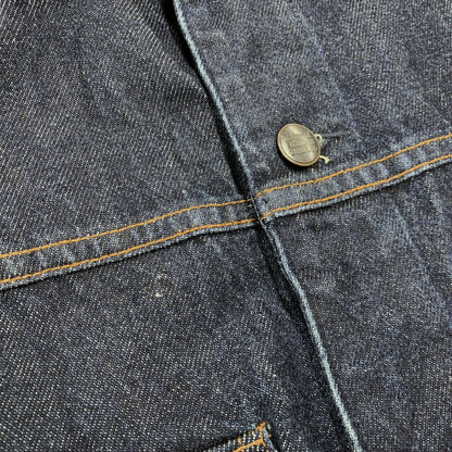 【中古品】【メンズ】 MARITHE FRANCOIS GIRBAUD マリテフランソワジルボー DENIM JACKET デニム ジャケット アウター 146-260320-kh-04-izu サイズ：XXL カラー：インディゴ 万代Net店