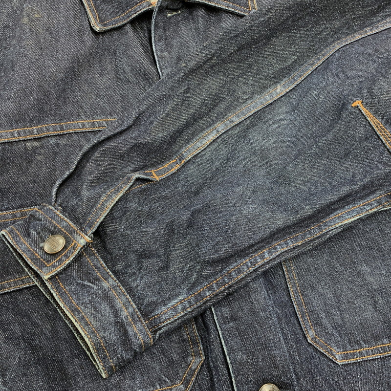 【中古品】【メンズ】 MARITHE FRANCOIS GIRBAUD マリテフランソワジルボー DENIM JACKET デニム ジャケット アウター 146-260320-kh-04-izu サイズ：XXL カラー：インディゴ 万代Net店