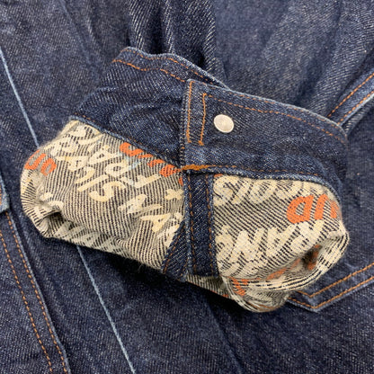 【中古品】【メンズ】 MARITHE FRANCOIS GIRBAUD マリテフランソワジルボー DENIM JACKET デニム ジャケット アウター 146-260320-kh-04-izu サイズ：XXL カラー：インディゴ 万代Net店
