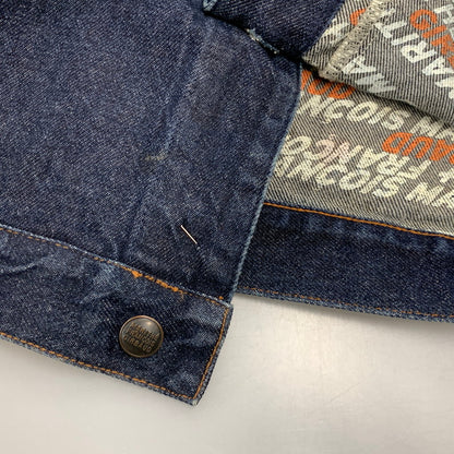 【中古品】【メンズ】 MARITHE FRANCOIS GIRBAUD マリテフランソワジルボー DENIM JACKET デニム ジャケット アウター 146-260320-kh-04-izu サイズ：XXL カラー：インディゴ 万代Net店
