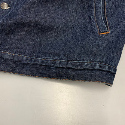 【中古品】【メンズ】 MARITHE FRANCOIS GIRBAUD マリテフランソワジルボー DENIM JACKET デニム ジャケット アウター 146-260320-kh-04-izu サイズ：XXL カラー：インディゴ 万代Net店