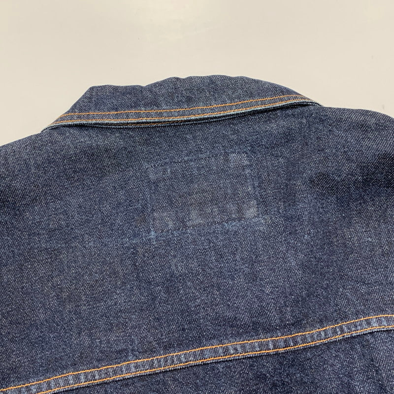 【中古品】【メンズ】 MARITHE FRANCOIS GIRBAUD マリテフランソワジルボー DENIM JACKET デニム ジャケット アウター 146-260320-kh-04-izu サイズ：XXL カラー：インディゴ 万代Net店