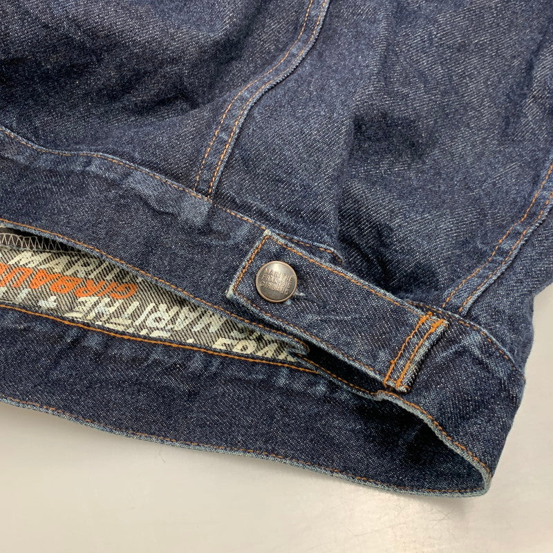 【中古品】【メンズ】 MARITHE FRANCOIS GIRBAUD マリテフランソワジルボー DENIM JACKET デニム ジャケット アウター 146-260320-kh-04-izu サイズ：XXL カラー：インディゴ 万代Net店