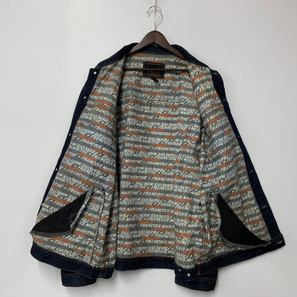 【中古品】【メンズ】 MARITHE FRANCOIS GIRBAUD マリテフランソワジルボー DENIM JACKET デニム ジャケット アウター 146-260320-kh-04-izu サイズ：XXL カラー：インディゴ 万代Net店