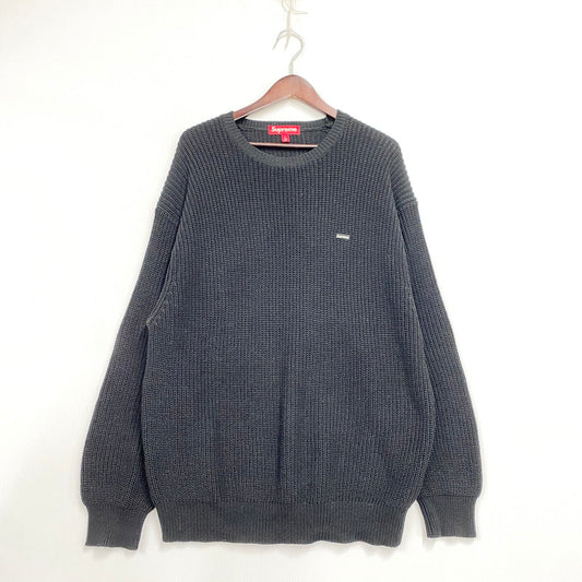 【中古品】【メンズ】 3FW SMALL BOX RIBBED SWEATER スモール ボックス リブド セーター トップス ニット 149-260320-ya-02-izu サイズ：L カラー：BLACK 万代Net店