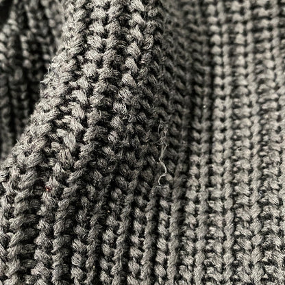 【中古品】【メンズ】 3FW SMALL BOX RIBBED SWEATER スモール ボックス リブド セーター トップス ニット 149-260320-ya-02-izu サイズ：L カラー：BLACK 万代Net店