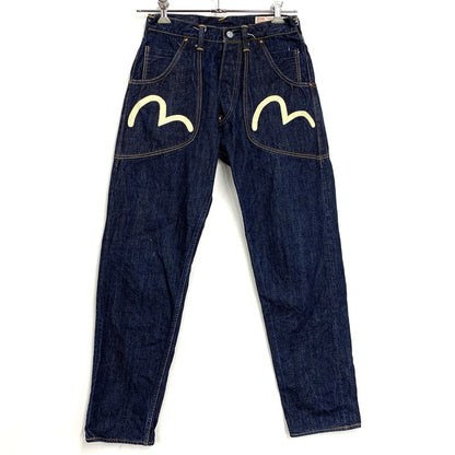 【中古品】【メンズ】 EVISU エヴィス GENES OSAKA PRINT DENIM PANTS プリント デニムパンツ シンチバック 大黒×フロントカモメ ジーンズ ボトムス 156-260321-as-04-izu サイズ：31×35 カラー：インディゴ 万代Net店