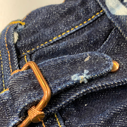 【中古品】【メンズ】 EVISU エヴィス GENES OSAKA PRINT DENIM PANTS プリント デニムパンツ シンチバック 大黒×フロントカモメ ジーンズ ボトムス 156-260321-as-04-izu サイズ：31×35 カラー：インディゴ 万代Net店