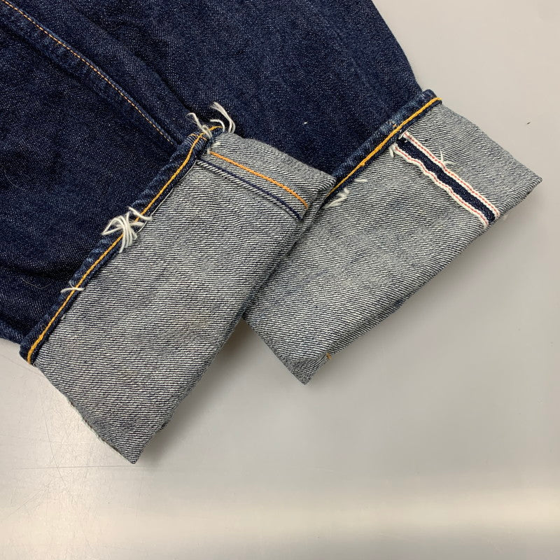 【中古品】【メンズ】 EVISU エヴィス GENES OSAKA PRINT DENIM PANTS プリント デニムパンツ シンチバック 大黒×フロントカモメ ジーンズ ボトムス 156-260321-as-04-izu サイズ：31×35 カラー：インディゴ 万代Net店