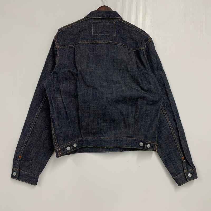 【中古美品】【メンズ】 EVISU エヴィス 2ND DENIM JACKET LOT1008 デニムジャケット 新恵比寿神頭 アウター 145-260321-as-10-izu サイズ：42 カラー：インディゴ 万代Net店