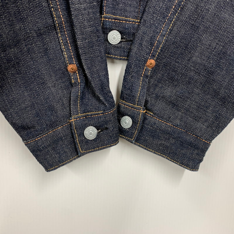 【中古美品】【メンズ】 EVISU エヴィス 2ND DENIM JACKET LOT1008 デニムジャケット 新恵比寿神頭 アウター 145-260321-as-10-izu サイズ：42 カラー：インディゴ 万代Net店