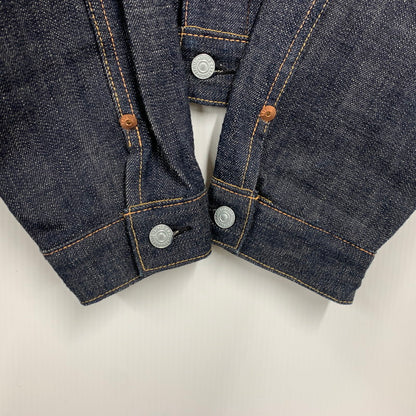 【中古美品】【メンズ】 EVISU エヴィス 2ND DENIM JACKET LOT1008 デニムジャケット 新恵比寿神頭 アウター 145-260321-as-10-izu サイズ：42 カラー：インディゴ 万代Net店