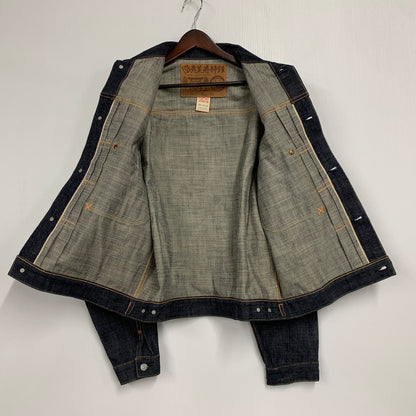 【中古美品】【メンズ】 EVISU エヴィス 2ND DENIM JACKET LOT1008 デニムジャケット 新恵比寿神頭 アウター 145-260321-as-10-izu サイズ：42 カラー：インディゴ 万代Net店