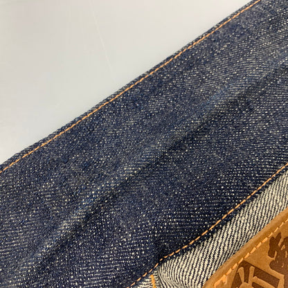 【中古美品】【メンズ】 EVISU エヴィス 2ND DENIM JACKET LOT1008 デニムジャケット 新恵比寿神頭 アウター 145-260321-as-10-izu サイズ：42 カラー：インディゴ 万代Net店