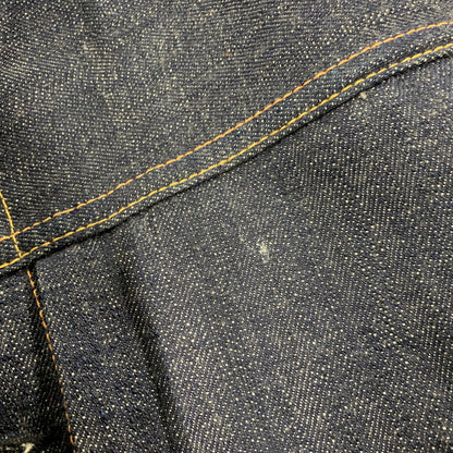 【中古美品】【メンズ】 EVISU エヴィス 2ND DENIM JACKET LOT1008 デニムジャケット 新恵比寿神頭 アウター 145-260321-as-10-izu サイズ：42 カラー：インディゴ 万代Net店