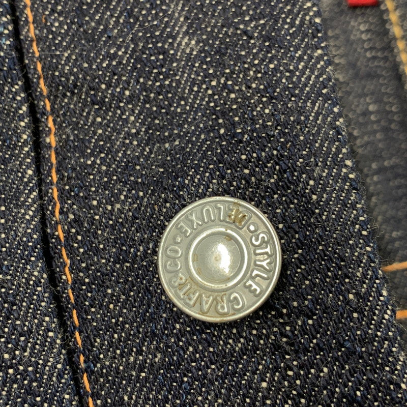 【中古美品】【メンズ】 EVISU エヴィス 2ND DENIM JACKET LOT1008 デニムジャケット 新恵比寿神頭 アウター 145-260321-as-10-izu サイズ：42 カラー：インディゴ 万代Net店