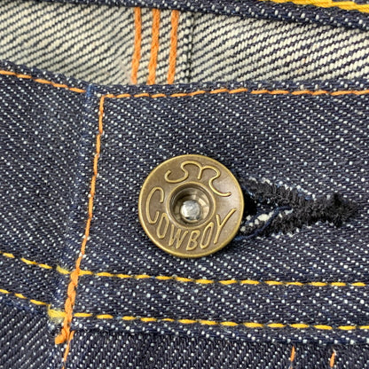 【中古美品】【メンズ】 EVISU エヴィス BUTTONFLY DENIM PANTS LOT2111 ボタンフライ デニムパンツ シンチバック ジーンズ ボトムス 156-260321-as-03-izu サイズ：40×35 カラー：インディゴ 万代Net店