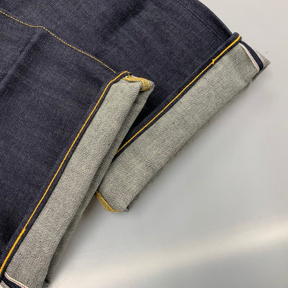 【中古美品】【メンズ】 EVISU エヴィス BUTTONFLY DENIM PANTS LOT2111 ボタンフライ デニムパンツ シンチバック ジーンズ ボトムス 156-260321-as-03-izu サイズ：40×35 カラー：インディゴ 万代Net店