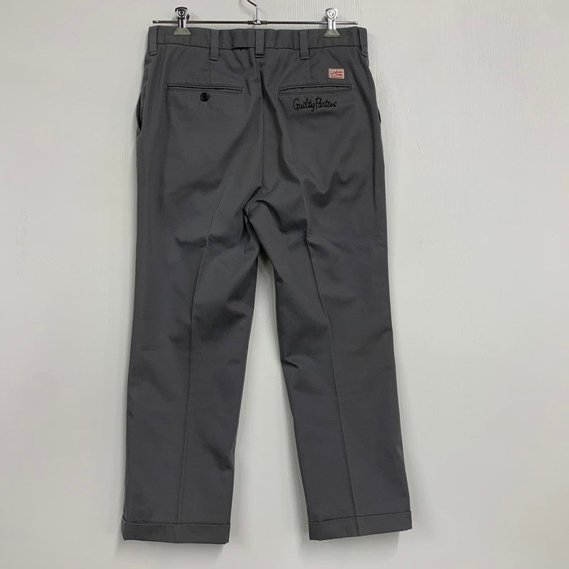 【中古品】【メンズ】 WACKO MARIA ワコマリア SLACKS PANTS スラックスパンツ ボトムス 153-260321-as-07-izu サイズ：XL カラー：グレー 万代Net店