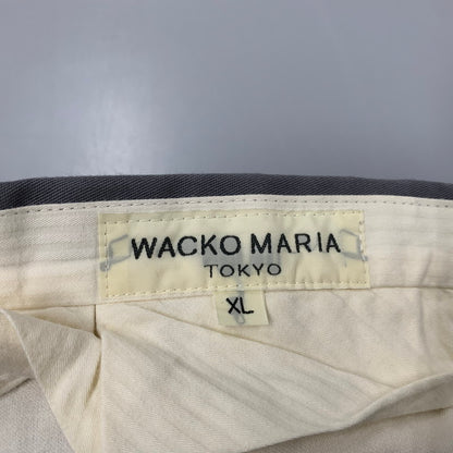 【中古品】【メンズ】 WACKO MARIA ワコマリア SLACKS PANTS スラックスパンツ ボトムス 153-260321-as-07-izu サイズ：XL カラー：グレー 万代Net店