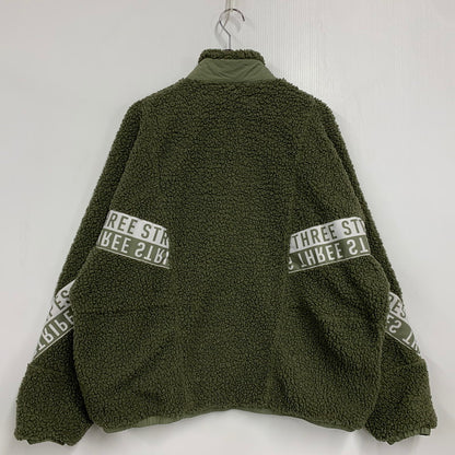 【中古品】【メンズ】 GE0395 MUST HAVES BOA JACKET マストハブ ボアジャケット アウター 148-260326-kh-04-izu サイズ：O カラー：カーキ 万代Net店
