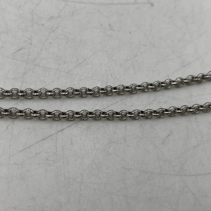 【中古品】【メンズ/レディース】 SAAD サード XNC-10 45 925 TURQUOISE FEATHER PENDANT TOP & CHAIN NECKLACE ターコイズ フェザー ペンダント トップ アンド チェーン ネックレス アクセサリー 191-260321-ya-02-izu カラー：シルバー 万代Net店