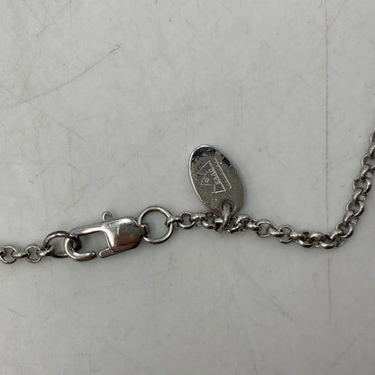 【中古品】【メンズ/レディース】 SAAD サード XNC-10 45 925 TURQUOISE FEATHER PENDANT TOP & CHAIN NECKLACE ターコイズ フェザー ペンダント トップ アンド チェーン ネックレス アクセサリー 191-260321-ya-02-izu カラー：シルバー 万代Net店