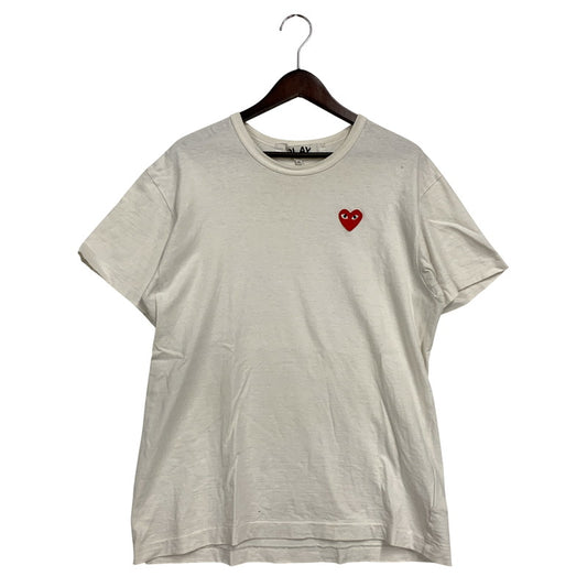 【中古品】【メンズ】 AZ-T108 RED EMBLEM SS TEE レッド エンブレム ショートスリーブ ティー トップス 半袖 140-260325-cs-14-izu サイズ：XL カラー：ホワイト 万代Net店