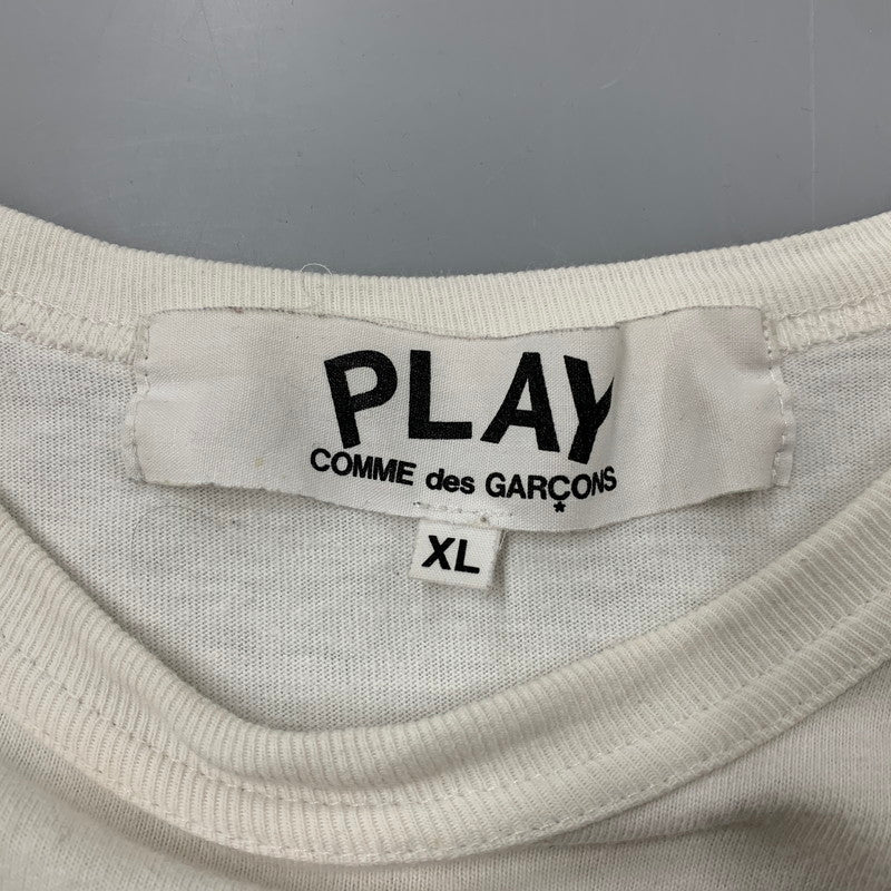 【中古品】【メンズ】 AZ-T108 RED EMBLEM SS TEE レッド エンブレム ショートスリーブ ティー トップス 半袖 140-260325-cs-14-izu サイズ：XL カラー：ホワイト 万代Net店