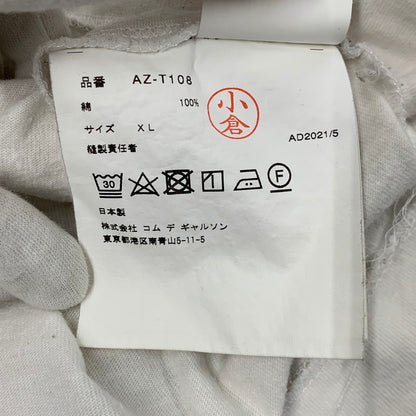 【中古品】【メンズ】 AZ-T108 RED EMBLEM SS TEE レッド エンブレム ショートスリーブ ティー トップス 半袖 140-260325-cs-14-izu サイズ：XL カラー：ホワイト 万代Net店