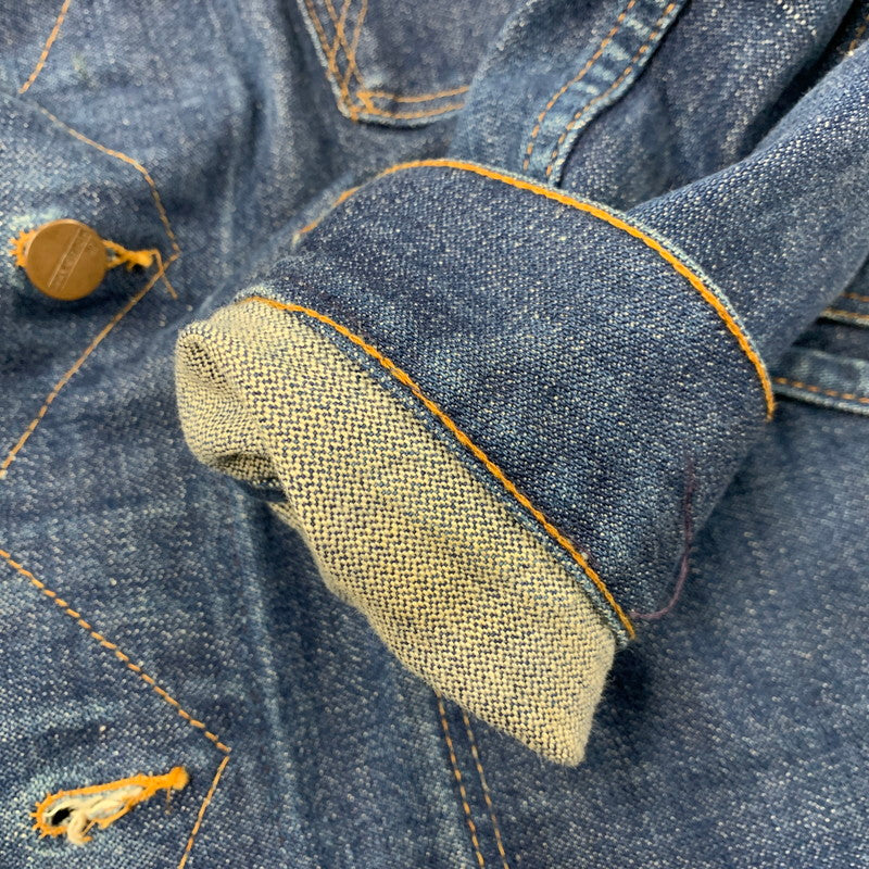 【中古品】【メンズ】 MAVERICK マーヴェリック DENIM JACKET デニムジャケット 三角タグ USA製 アウター 146-260321-as-09-izu カラー：インディゴ 万代Net店