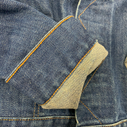 【中古品】【メンズ】 MAVERICK マーヴェリック DENIM JACKET デニムジャケット 三角タグ USA製 アウター 146-260321-as-09-izu カラー：インディゴ 万代Net店