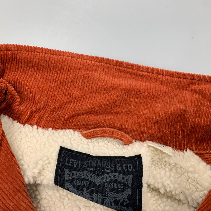 【中古品】【メンズ】 BOA LINER CORDUROY JACKET PC9-A0706-001 ボアライナー コーデュロイ ジャケット アウター 147-260326-as-02-izu サイズ：L カラー：レッド系 万代Net店